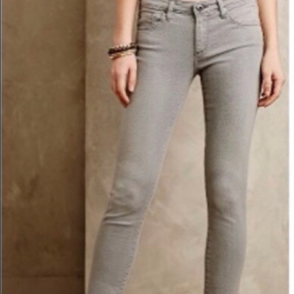 AG Stevie Ankle Gray Cords Size 32R